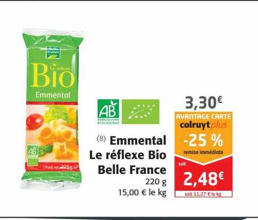 emmental le réflexe bio belle france
