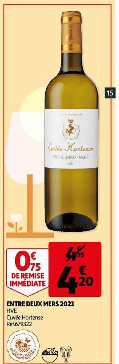 entre deux mers 2021 hve cuvée hortense