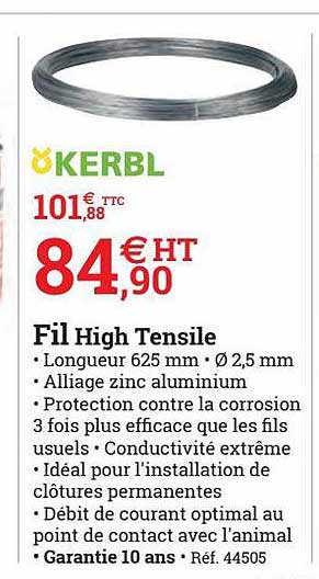 fil high tensile kerbl