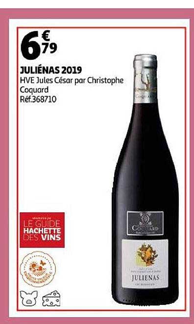 juliénas 2019 hve jules césar par christophe coquard
