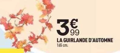 la guirlande d'automne