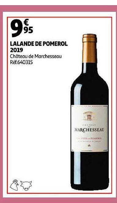 lalande de pomerol 2019 château de marchesseau