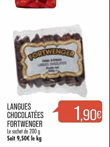 langues chocolatées fortwenger
