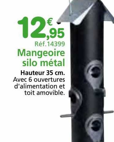 mangeoire silo métal