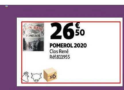 pomerol 2020 clos rené