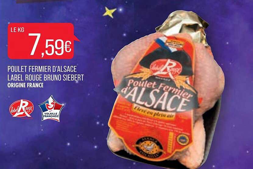 poulet fermier d'alsace label rouge bruno siebert