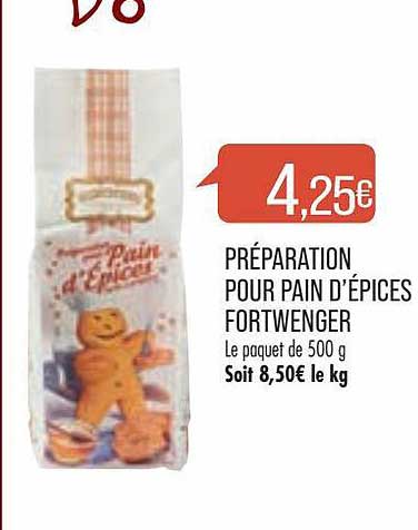Préparation Pour Pain D'épices Fortwenger