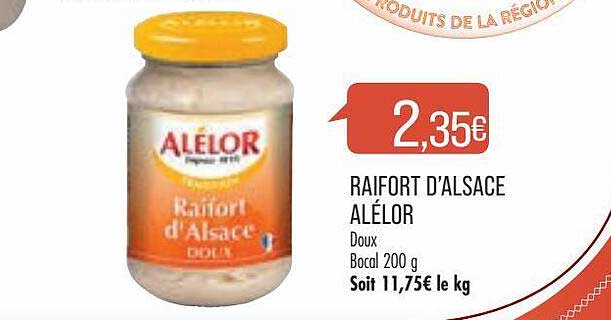 Raifort D'alsace Alélor