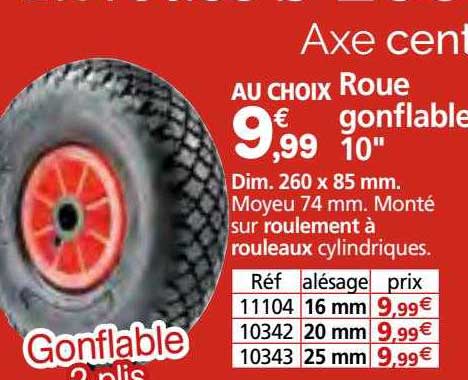 Roue Gonflable 10"