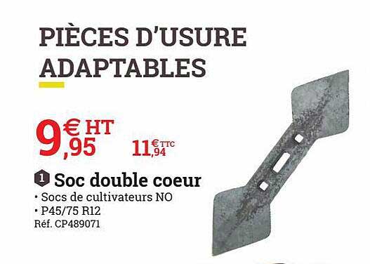 soc double cœur