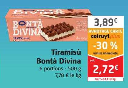 Tiramisu Bontà Divina