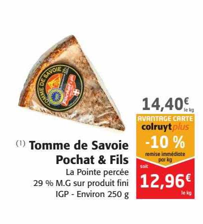 Tomme De Savoie Pochat & Fils