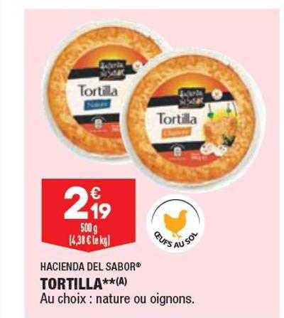 tortilla hacienda del sabor