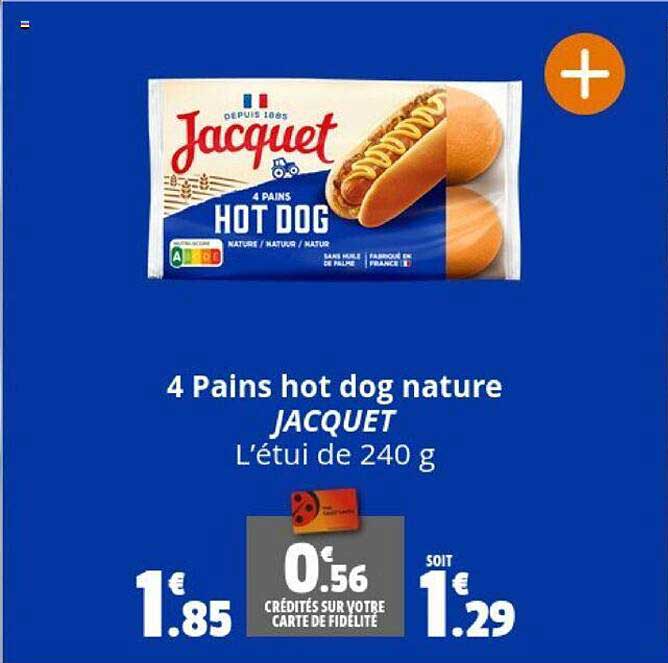 4 pains hot dog nature jacquet