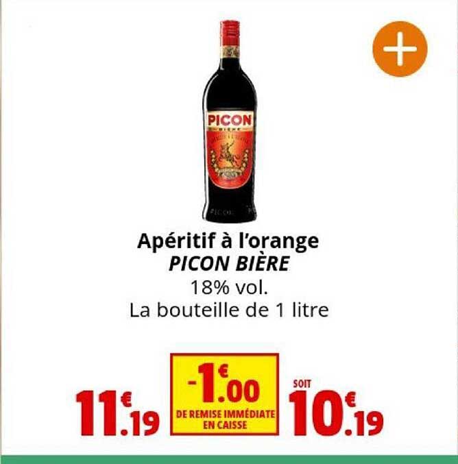 apéritif à l'orange picon bière