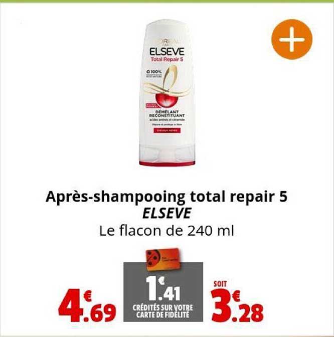 après-shampooing total repair 5 elseve