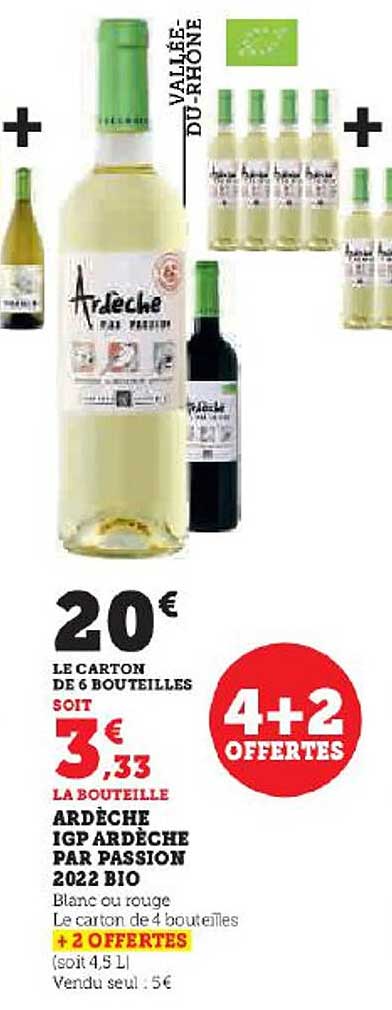 Ardèche Igp Ardèche Par Passion 2022 Bio