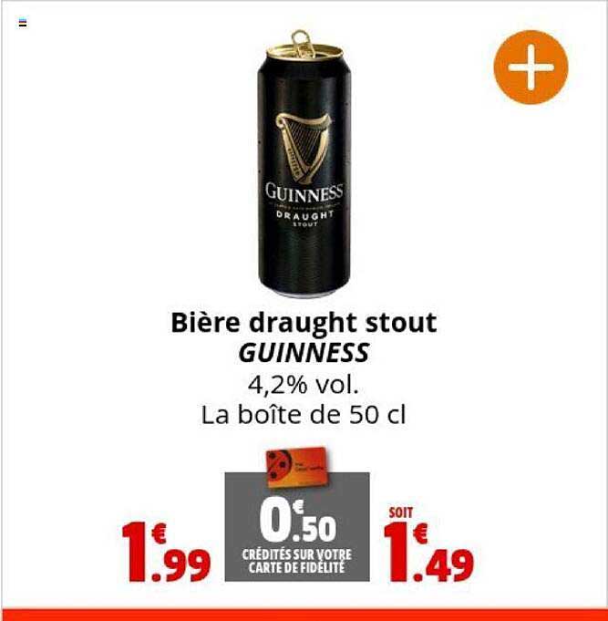 bière draught stout guinness