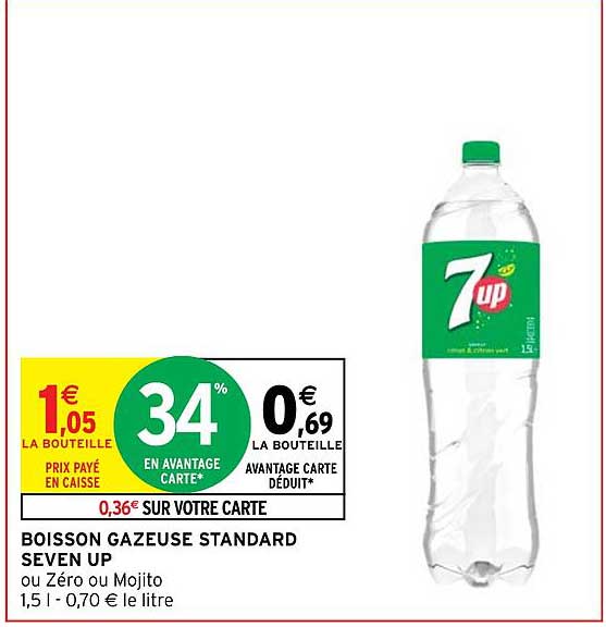 boisson gazeuse standard seven up