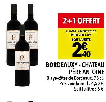 bordeaux - château père antoine