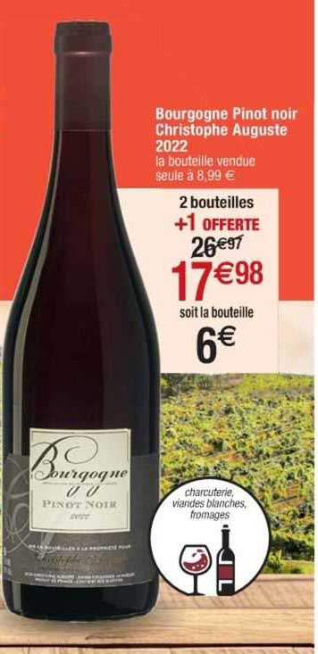 bourgogne pinot noir christophe auguste 2022