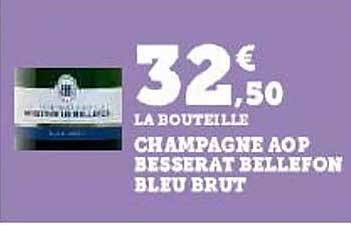 Champagne Aop Besserat Bellefon Bleu Brut
