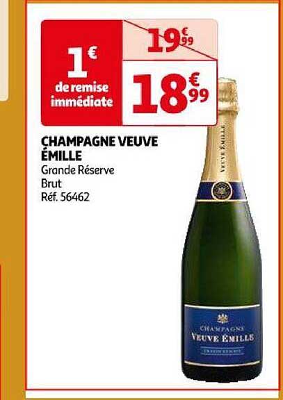 Champagne Veuve émille Grande Réserve Brut