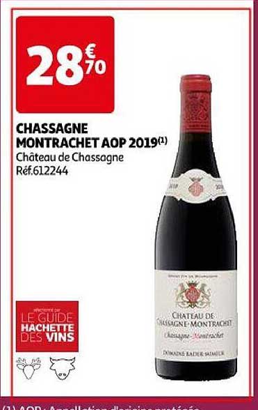 chassagne montrachet aop 2019