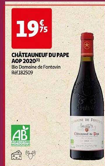 châteauneuf du pape aop bio domaine de fontavin