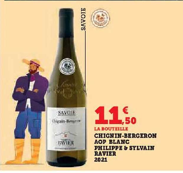 chignin-bergeron aop blanc philippe & sylvain ravier 2021