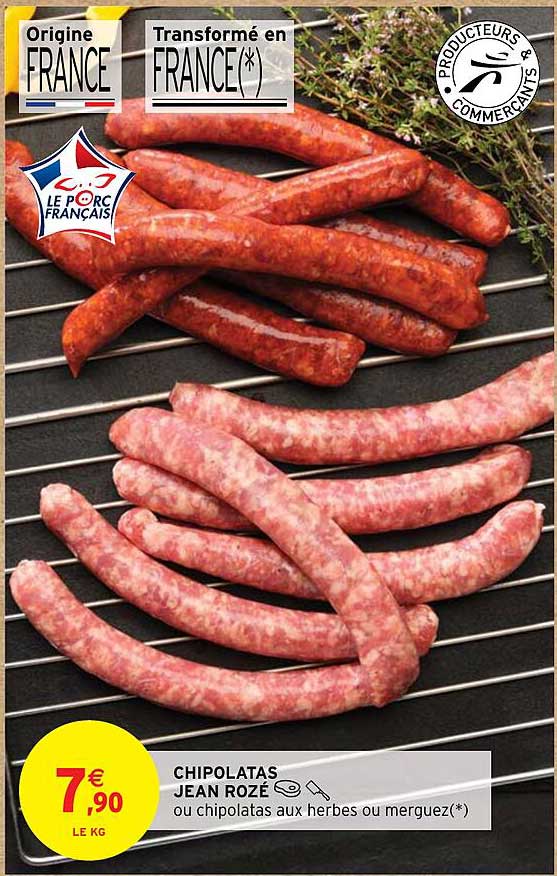 chipolatas jean rozé