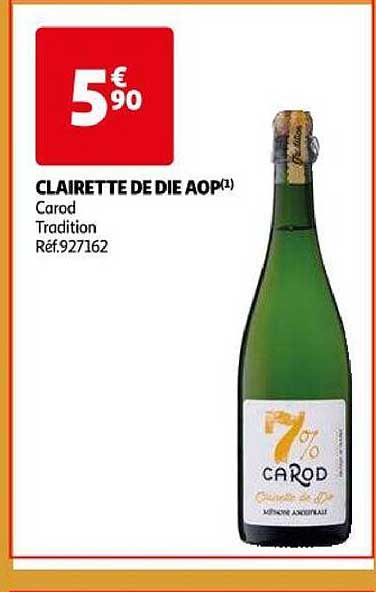 clairette de die aop carod tradition