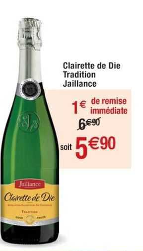 clairette de die tradition jaillance