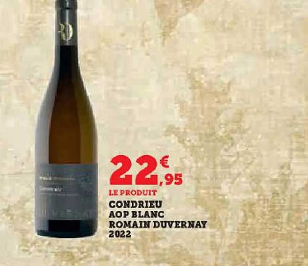 condrieu aop blanc romain duvernay 2022
