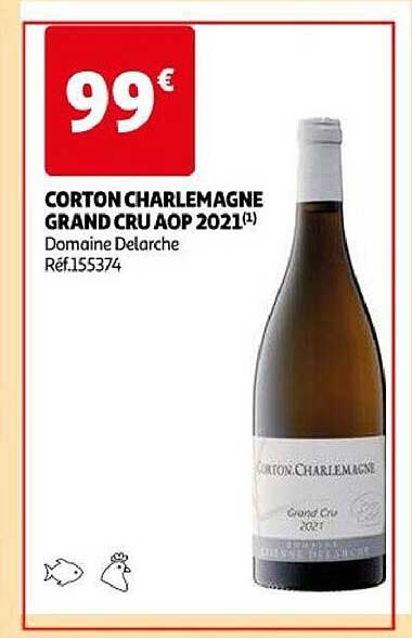 corton charlemagne grand cru aop 2021 domaine delarche