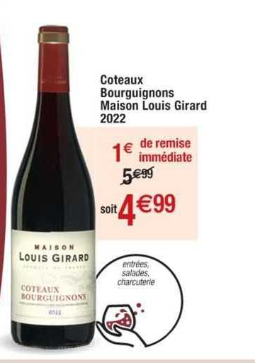 coteaux bourguignons maison louis girard 2022