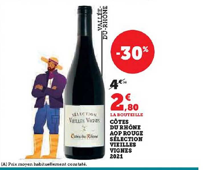 côtes du rhône aop rouge sélection vieilles vignes 2021