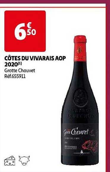 côtes du vivarais aop 2020 grotte chauvet