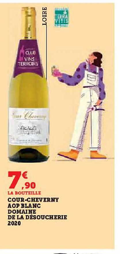 cour-cheverny aop blanc domaine de la désoucherie 2020