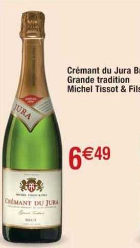 crémant du jura grande tradition michel tissot & fils