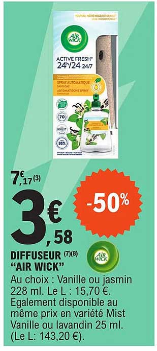 diffuseur "air wick"