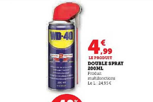 double spray 200ml wd-40