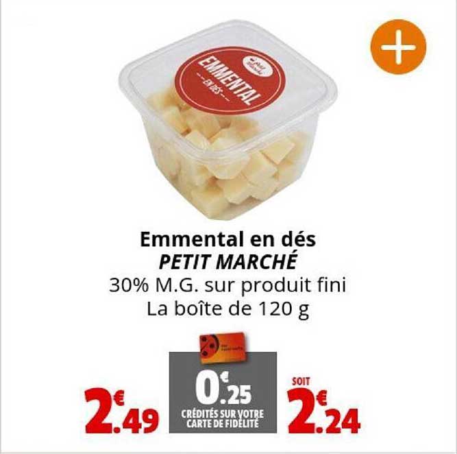 Emmental En Dés Petit Marché