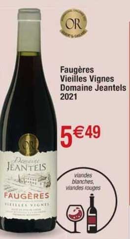 faugères vieilles vignes domaine jeantels 2021