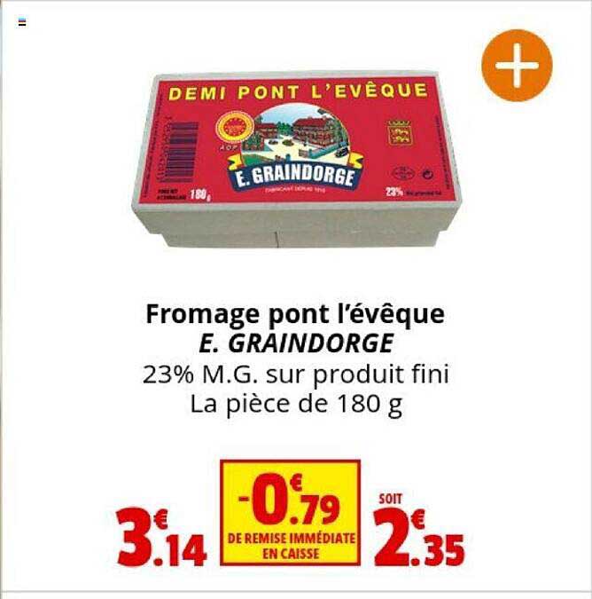 fromage pont l'évêque e. graindorge