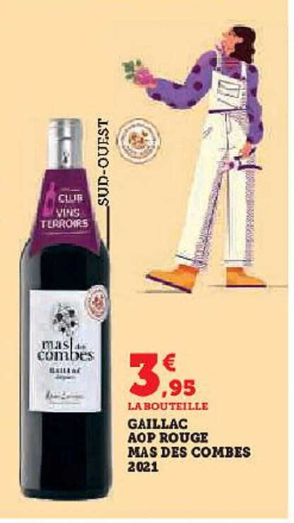 gaillac aop rouge mas des combes 2021
