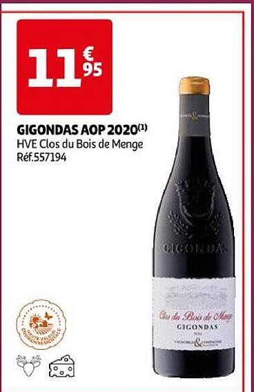 gigondas aop 2020 hve clos du bois de menge