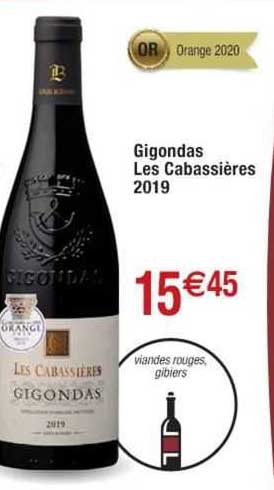 Gigondas Les Cabassières 2019
