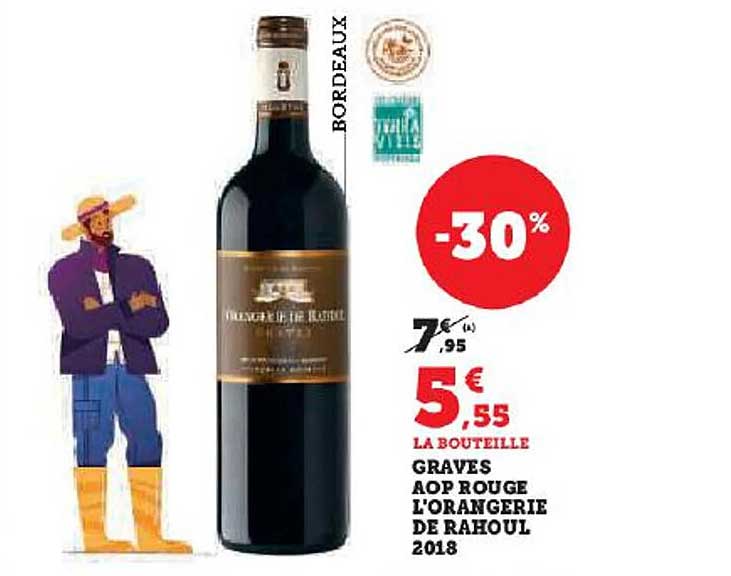 graves aop rouge l'orangerie de rahoul 2018