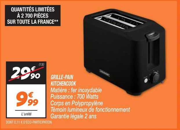 grille-pain kitchencook